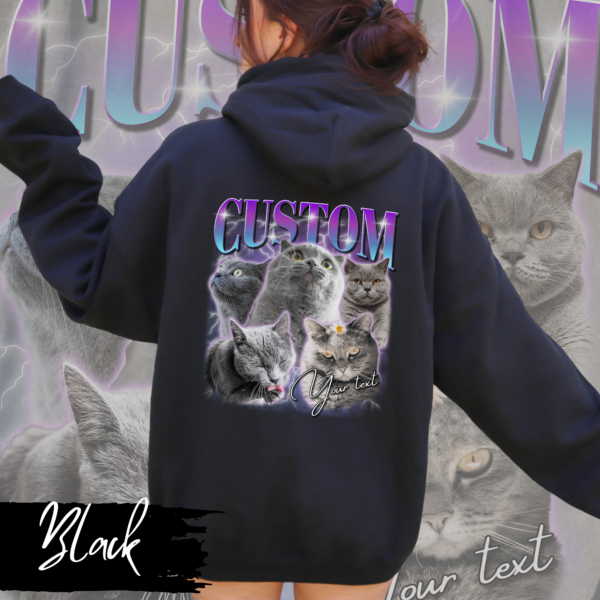 Custom Bootleg Sweatshirt, Custom Vintage Bootleg Hoodie For Men/Women Birthday, Custom Photo Hoodie, Custom 90s Bootleg, Vintage Bootleg