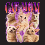 cat mom bootleg shirt