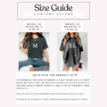 Comfort colors 1717 size guide
